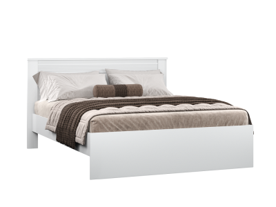 Диана Мод.Д3э Белый Кровать  без ортопед. основания (спальное место 160х200 см)